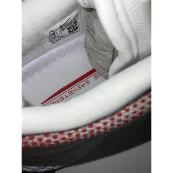 SZ 11.5 Nike Air Zoom BB NXT TB CK5879 114 White/Red Basketball Shoes main image 4